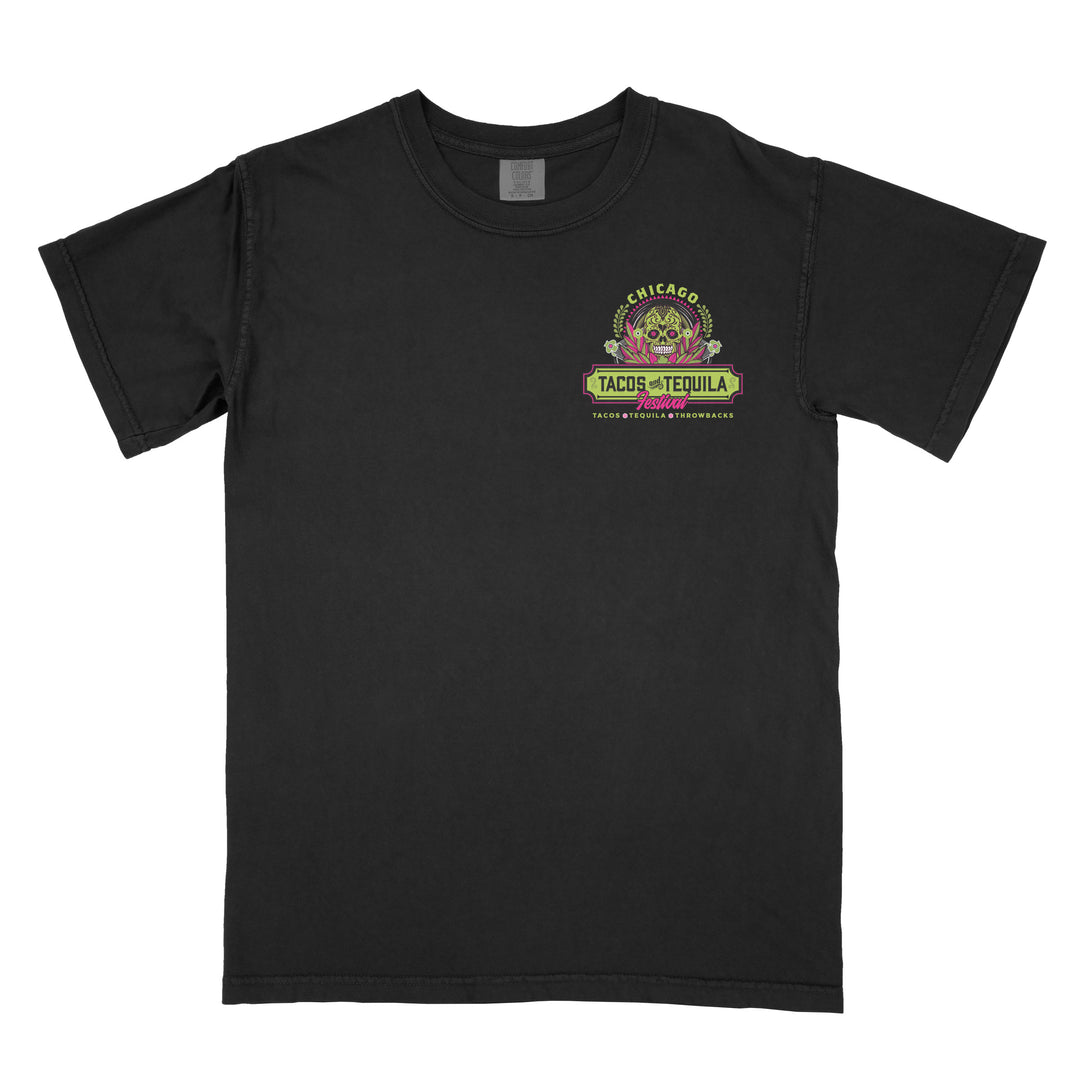 Tacos and Tequilas Stacked Tapes CHI- Tee : Unisex