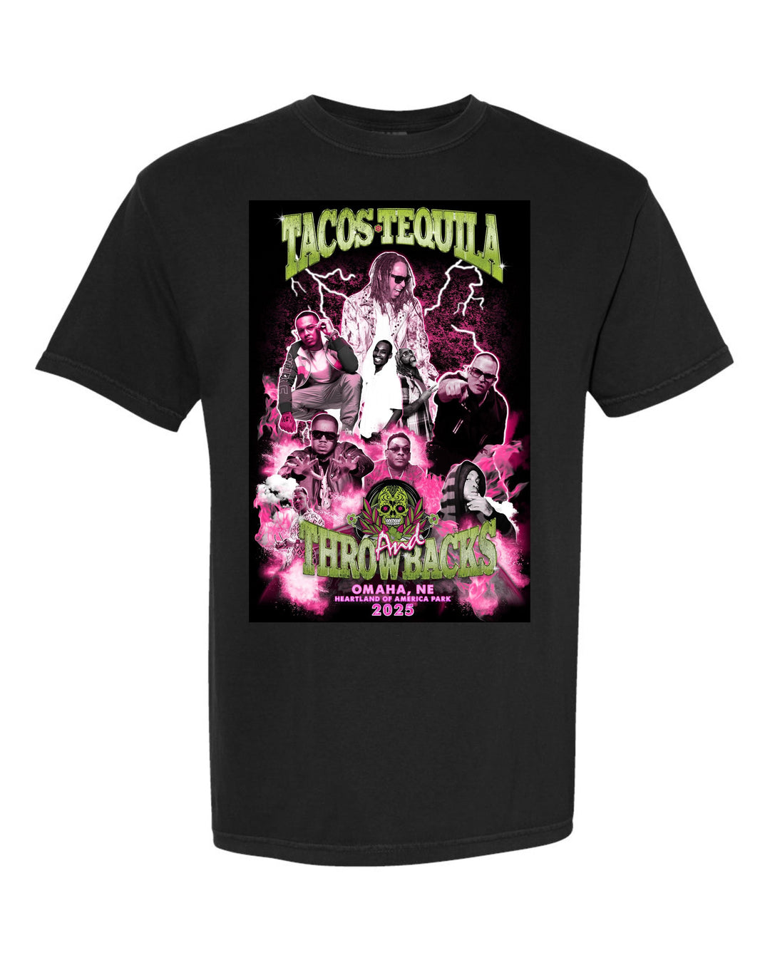 Tacos & Tequila Omaha 2025 Bootleg - Tee : Unisex - LIMITED EDITION