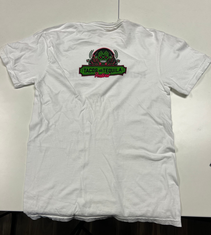 Runs on Tequila - White Tee