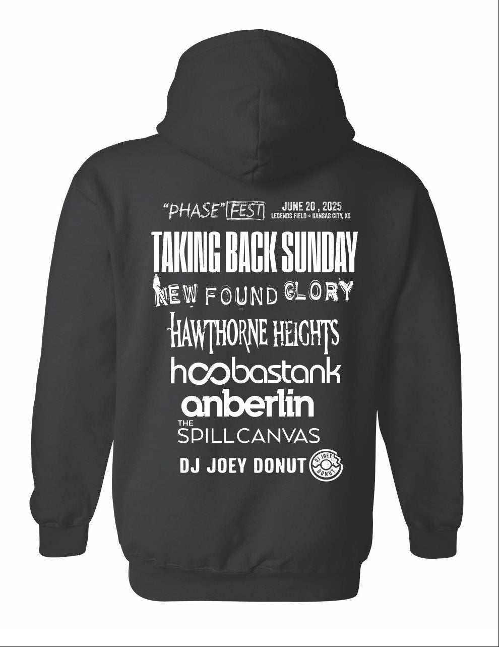 Phase Fest - Tour Hoodie KC 2025