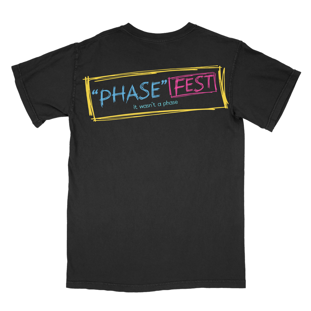 "Phase" Fest Bar Logo Pocket - Tee : Unisex