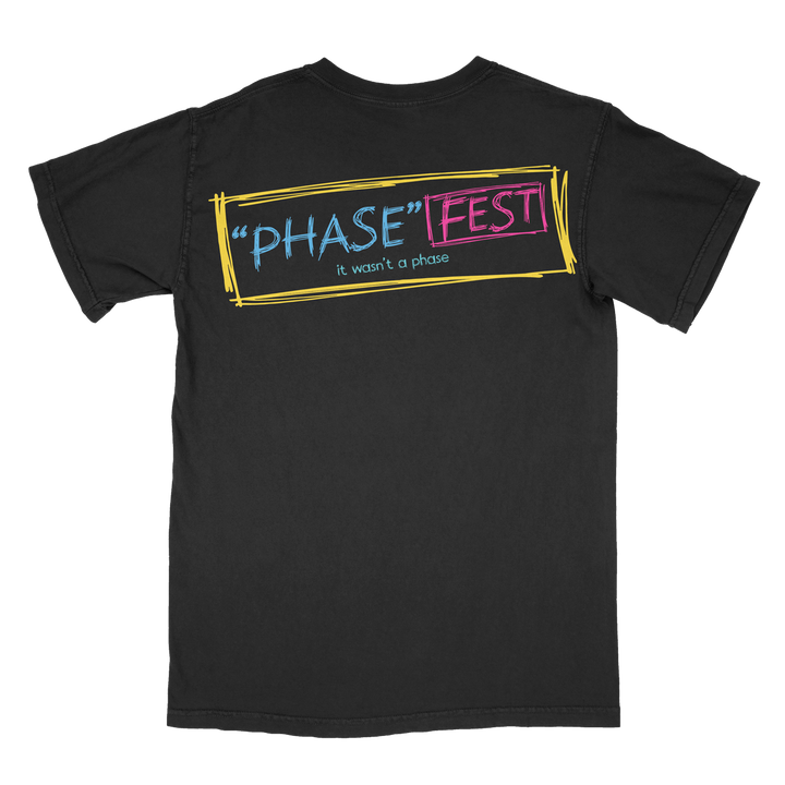 "Phase" Fest Bar Logo Pocket - Tee : Unisex