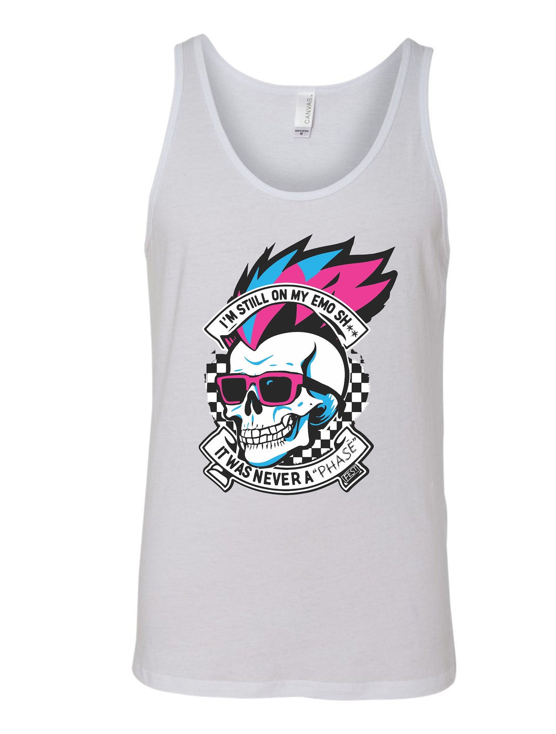 Phase Fest - Skull Guy Tank