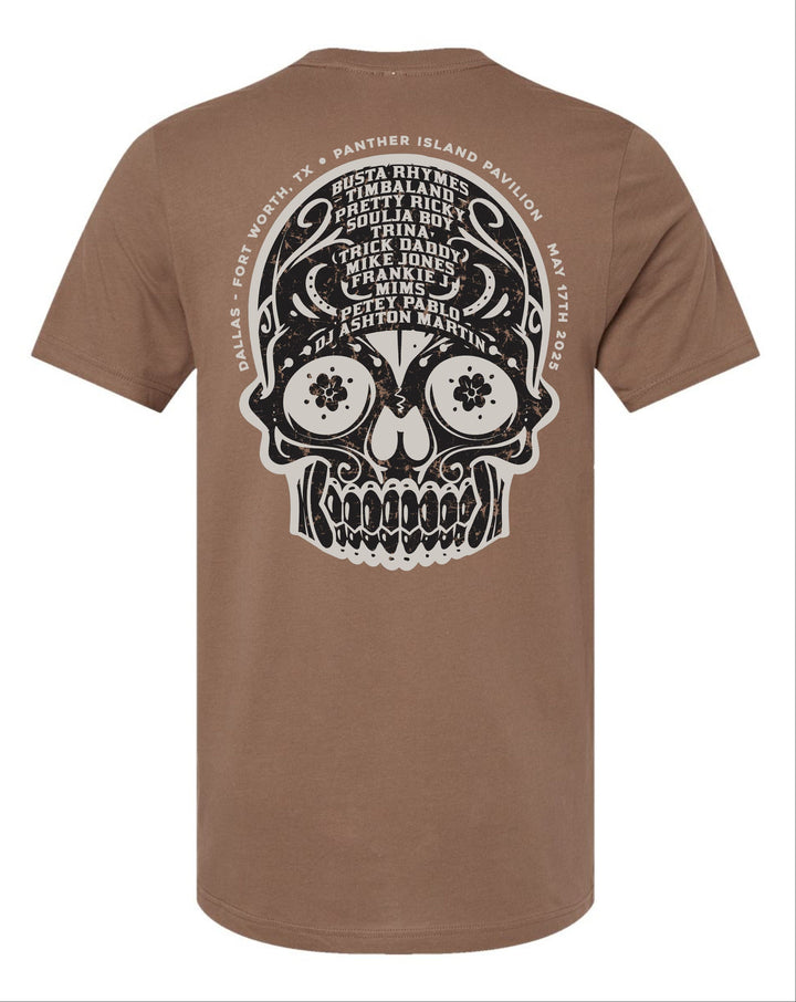 Tacos & Tequila Dallas Fort Worth 2025 Skull Lineup - Tee : Unisex - LIMITED EDITION