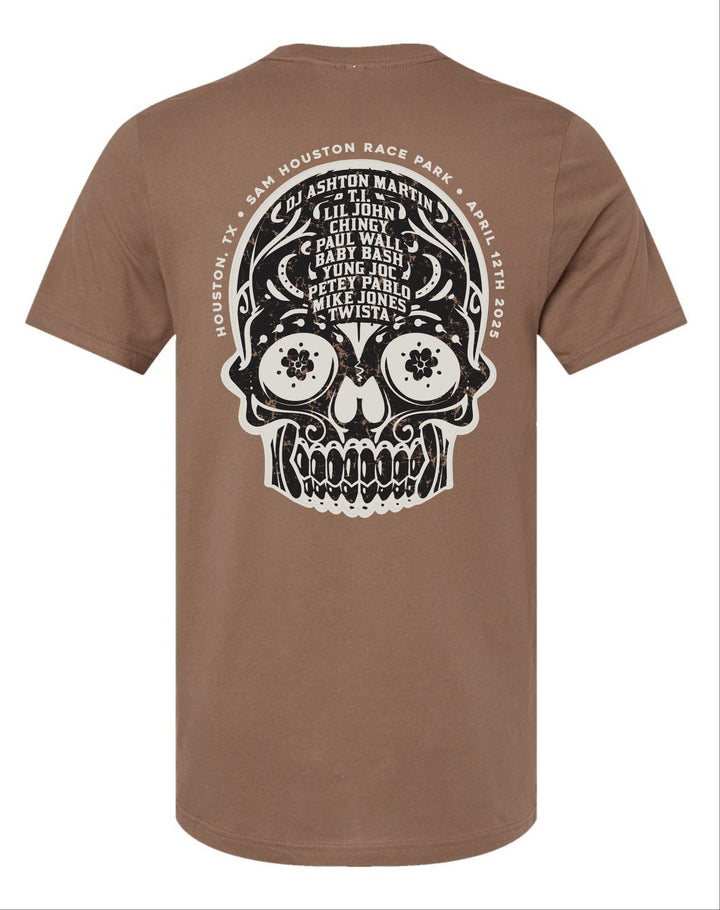 Tacos & Tequila Houston 2025 Skull Lineup - Tee : Unisex - LIMITED EDITION