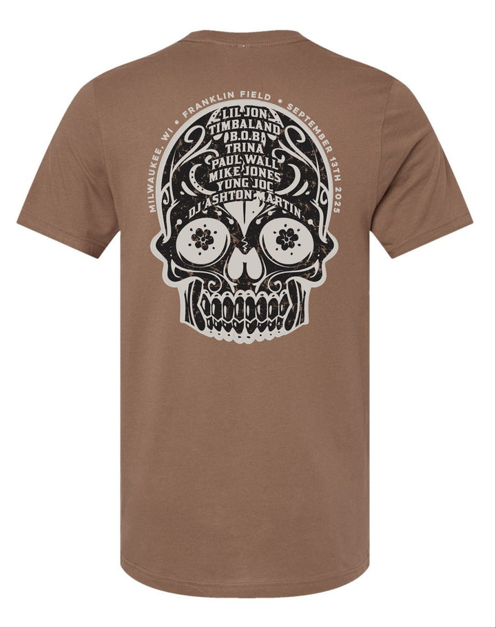 Tacos & Tequila Milwaukee 2025 Skull Lineup - Tee : Unisex - LIMITED EDITION