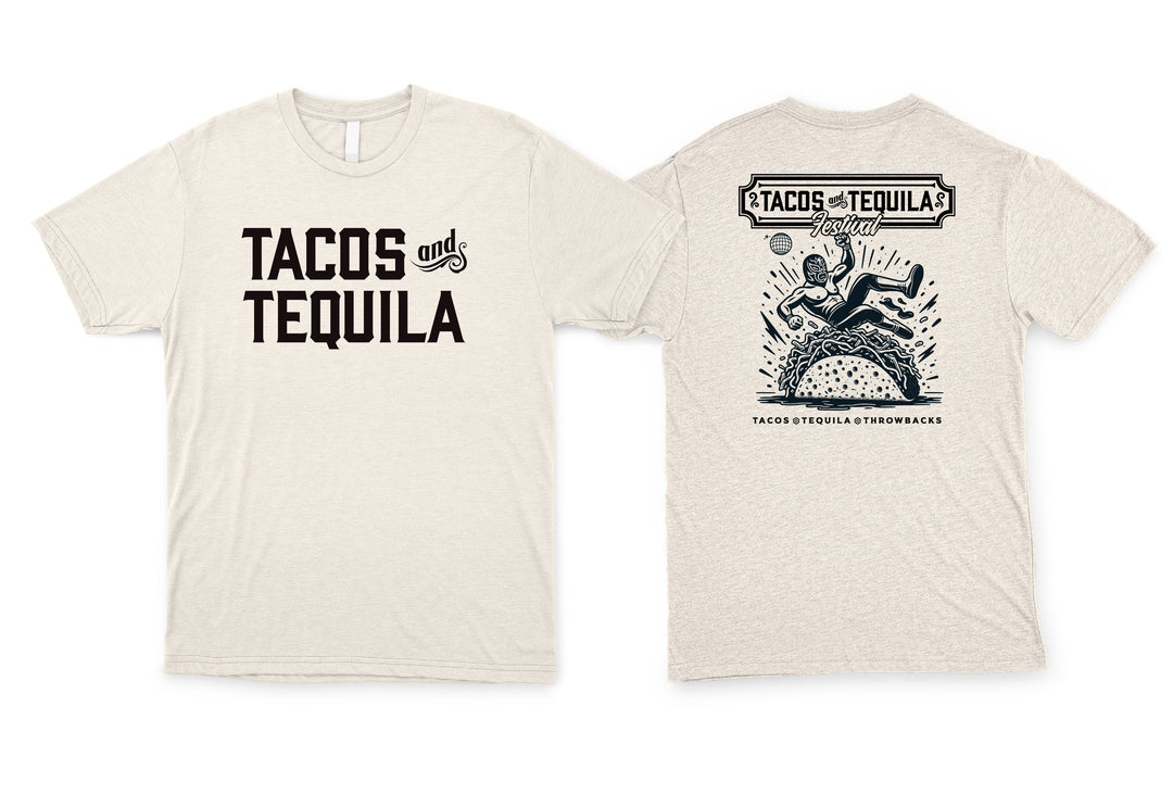 Tacos & Tequila Lucha Libre - Tee : Unisex